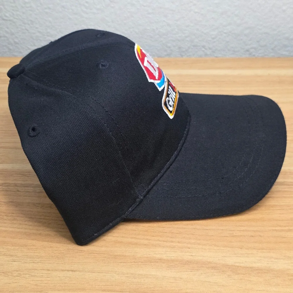 Dairy Queen DQ Grill & Chill Hat OSFM Adjustable Velcro Black Embroidered Logo